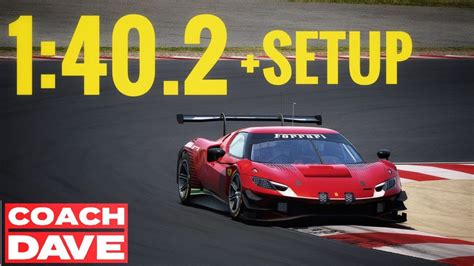 Acc Hotlap Setup Kyalami Ferrari Gt Assetto Corsa