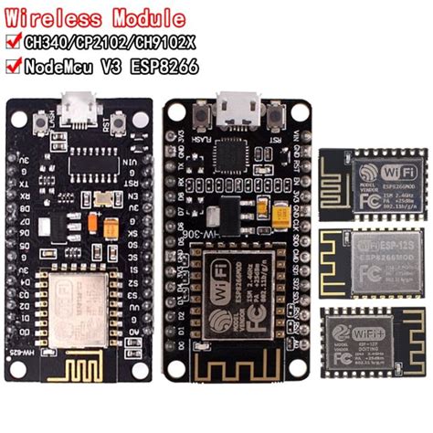 Wireless Module CH340 CP2102 CH9102X NodeMcu V3 V2 Lua WIFI Internet Of