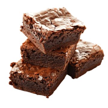 Chocolate Brownies On Wooden Table Chocolate Brownies Black Png