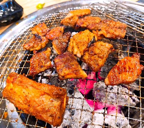 울산 남구 달동 저녁맛집 숯불돼지갈비구이 화화돼지왕갈비 삼산점 네이버 블로그