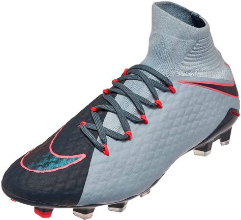 Nike Hypervenom Phatal Iii Df Fg Soccer Cleats Light Armory Blue