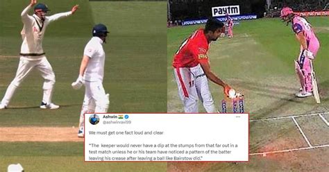 Ravichandran Ashwin Applauds Alex Carey For Controversial Run Out In