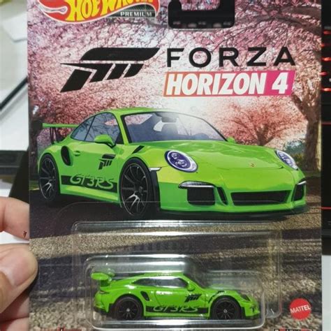 Jual Hot Wheels Porsche 911 Gt3 Rs Forza Termurah Shopee Indonesia