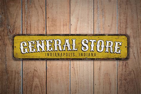 General Store Sign General Store Decor Vintage Style Sign | Etsy