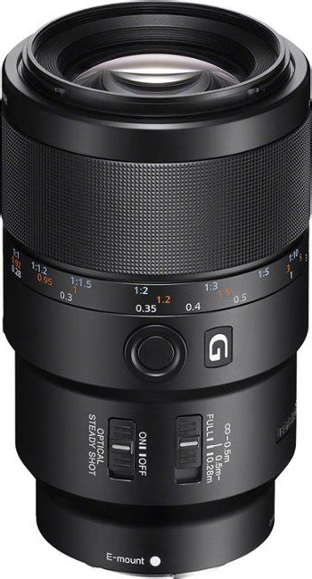 Sony Fe Mm F Macro G Oss Full Frame E Mount Macro Lens Multi