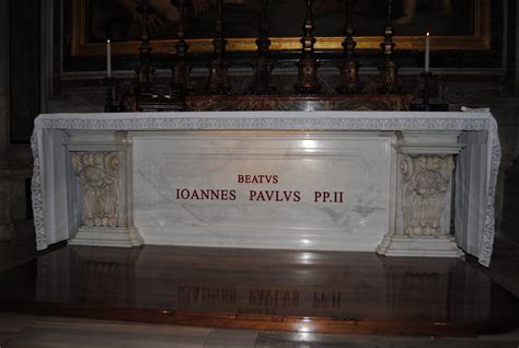 Orbis Catholicus Secundus Tomb Of Pope John Paul Ii