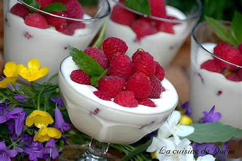 Recette De Verrines De Framboises Au Délice De Chocolat Blanc