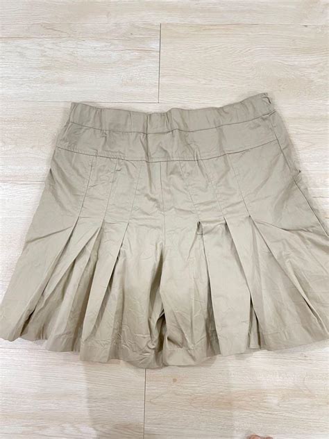 Skort Hightwaist In Nude Women S Fashion Bottoms Shorts On