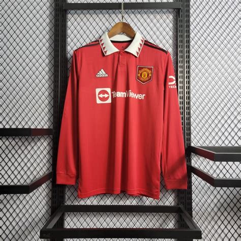 Jual Manchester United Home Long Sleeve Grade Original