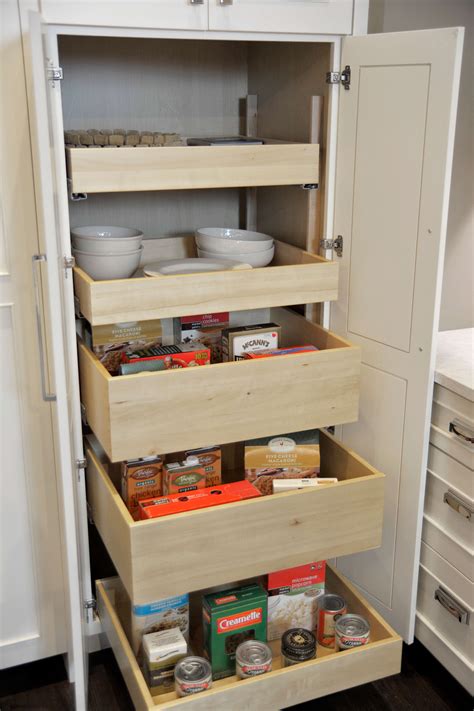 Tall Pantry With Roll Out Shelves Dura Supreme Cabinetry