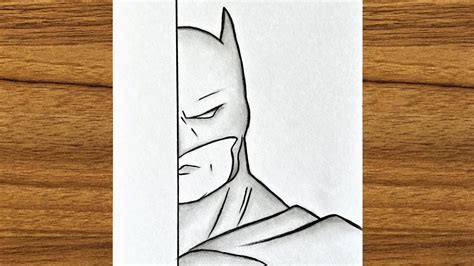 Batman Face Sketch
