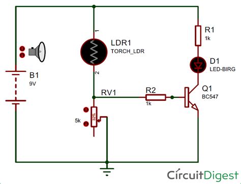 Light Sensor Circuit Diagram - Knittystash.com