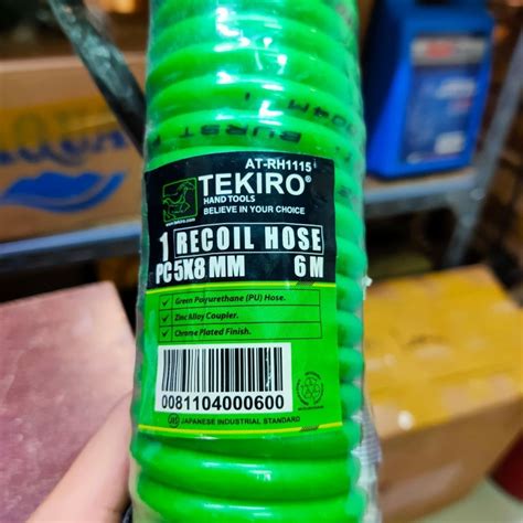 Jual Selang Angin Kompresor Spiral Meter Tekiro Recoil Hose Meter