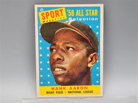 Sold Price Topps Hank Aaron Hof All Time Great March