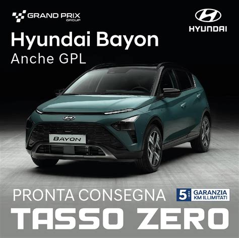 Hyundai Bayon Gpl Grand Prix Concessionaria Auto Usate E Nuove