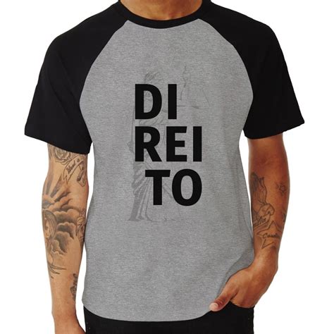 Camiseta Raglan Direito Estudante