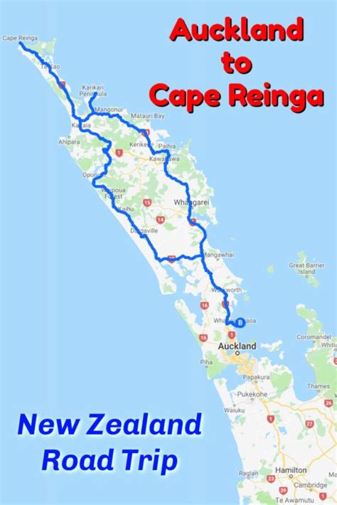 Auckland To Cape Reinga New Zealand Road Trip Itinerary Artofit