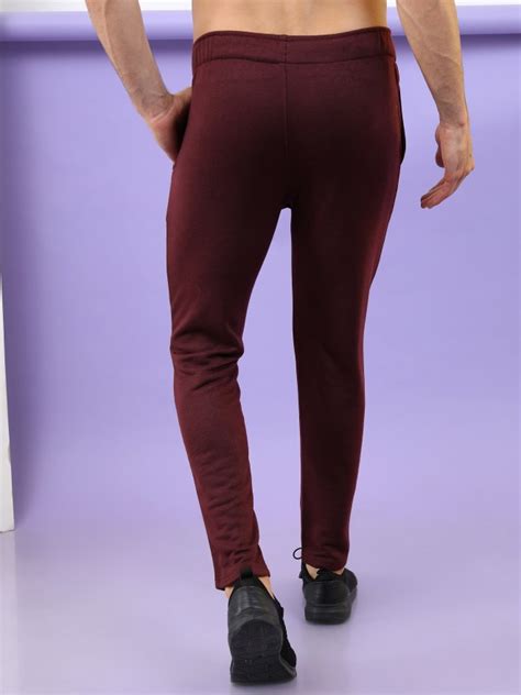 Buy Highlander Burgundy Regular Fit Track Pant For Men Online At Rs 519