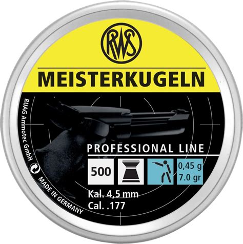 Amazon Umarex Rws Meisterkugeln Pistol Professional Line