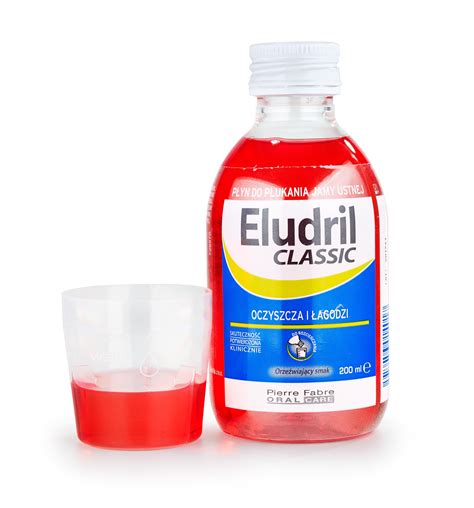 ELUDRIL Classic Płyn do płukania jamy ustnej 200ml RONDO plus D B