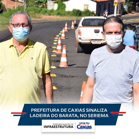 Transportes Prefeitura De Caxias Sinaliza Avenida Santos Dumont Na