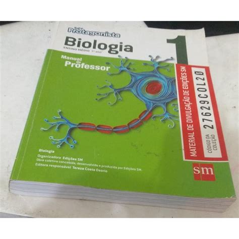 Ser Protagonista Biologia Ensino Médio 1º ano Manual do Professor