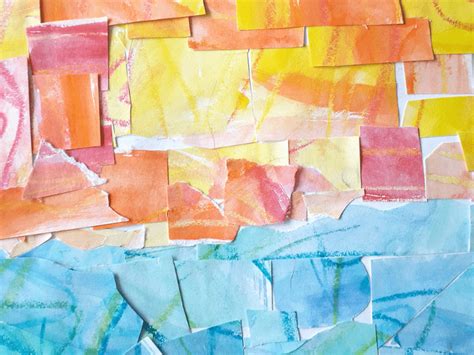 How To Create Colorful Collage Art For Kids Inspired By Alma Thomas