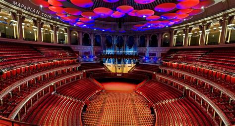 Royal Albert Hall detailed seat numbers seating plan - MapaPlan.com