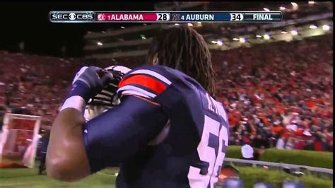 2013 Auburn Vs Alabama Kick Return Announcer Cursing On Air Youtube