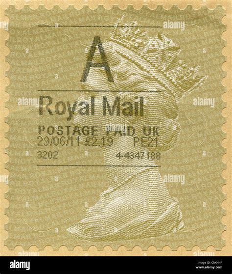 Uk Postage Stamp Stock Photo Alamy