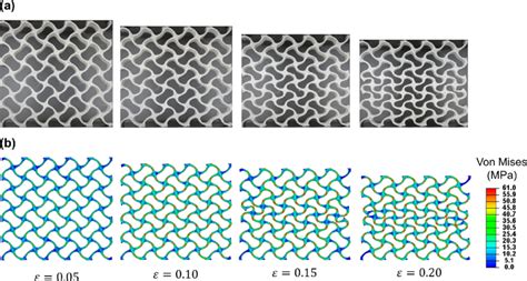 A Deformation Of G Honeycomb Lattice Under Compression B