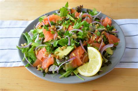 Gerookte Zalm Salade En Vitamine D Gerookte Zalmsalade Recept