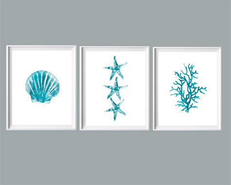 Beach Printables Free Watercolor Coastal Inspired Wall Art All