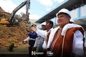 Huánuco GOREHCO INICIA CONSTRUCCIÓN DEL CERCO PERIMÉTRICO DEL COLEGIO