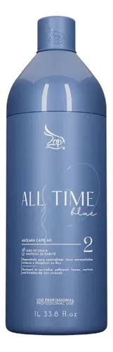 Progressiva Zap Cosméticos All Time Blue alisamento de 1000mL