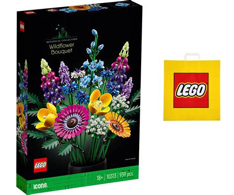 LEGO 10313 Icons Bukiet z polnych kwiatów Torba LEGO 14694729228