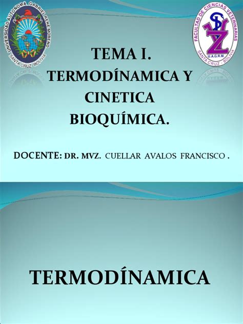 Termodinamica Y Cinetica Bioquimica Pdf Energía Libre De Gibbs Reacciones Químicas