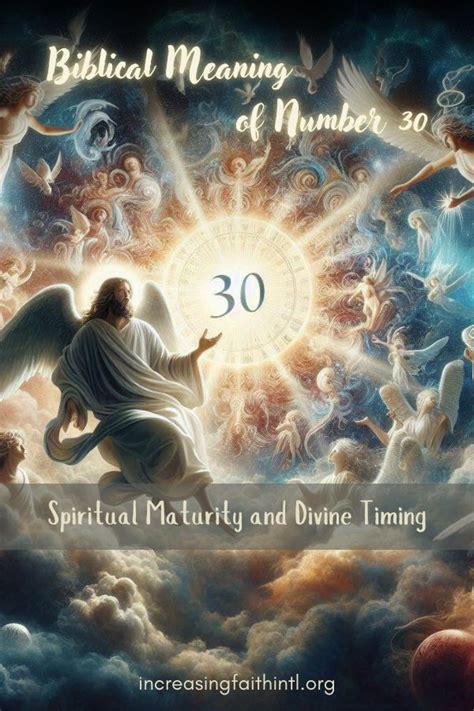 Biblical Meaning of Number 30 in 2024 | Divine timing, Biblical ...