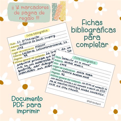 Fichas bibliográficas XPPP