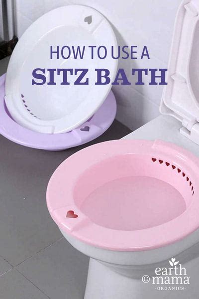 How To Use A Sitz Bath