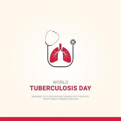 Premium Vector World Tb Day Design Concept For Poster Banner Vector