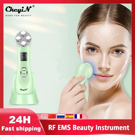 Rf Ems Electroporation Led Photon Light Therapy Beauty Device Anti