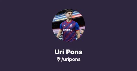 Uri Pons Twitter Instagram TikTok Twitch Linktree