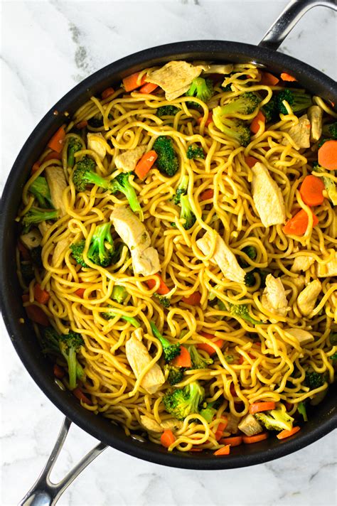 Easy Hot And Spicy Noodle Stir Fry A Taste Of Madness