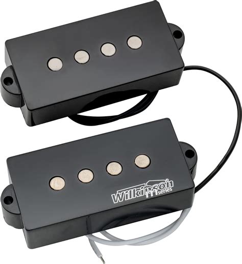 Buy Wilkinson Variable Gauss Ceramic Traditional Precision Bass Humbuckers Pickups Set For Pb