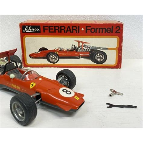 MACCHININA GIOCATTOLO MODELLINO FERRARI FORMULA 2 SCHUCO 1073 GERMANIA