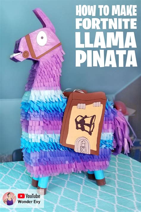 Diy Fortnite Llama Pinata In Real Life How To Make Life Size Llama