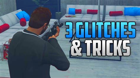 GTA 5 Online 3 NEW GLITCHES TRICKS Inside Hotel Inside Sub Way