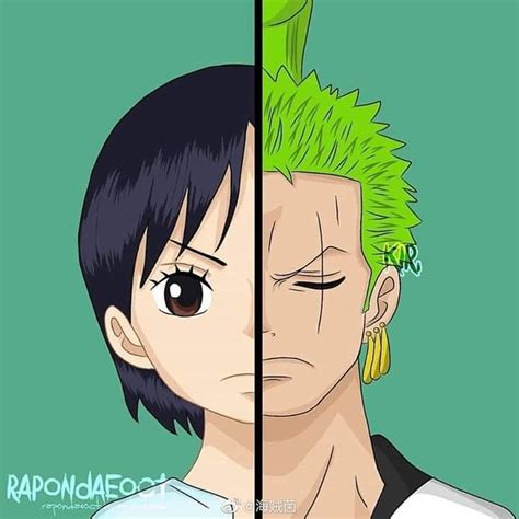 Zoro and Kuina Art by rapondaeoct | Anime, Cool anime wallpapers, One ...