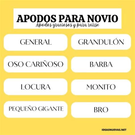 Los Apodos Con Significado Para Mi Novio Divertidos Y Cari Osos